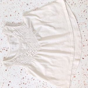 Cream And Lace Swingy Tank | xhilaration | XS (4-5)